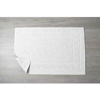 Полотенце-коврик махровый для ног, 50х70 см, белый