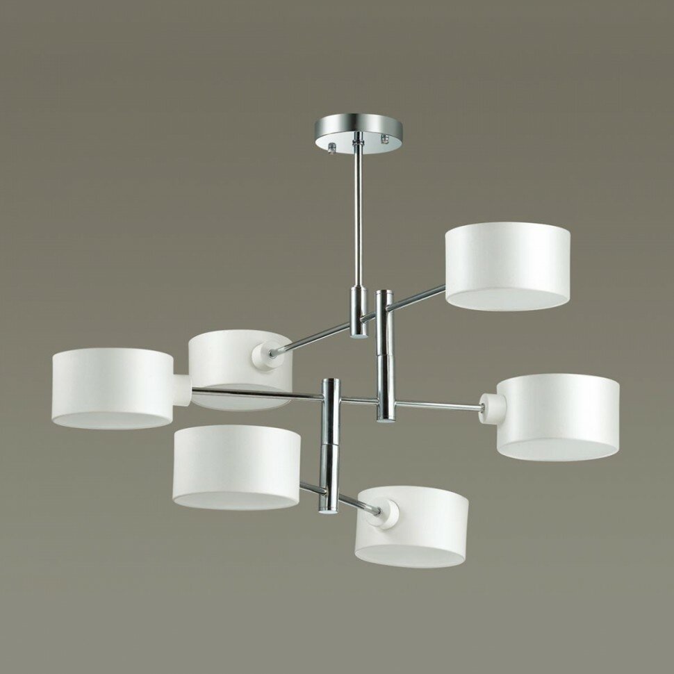 Потолочная люстра с лампочками Lumion Ashley 3742/6C+Lamps E14 P45 - фото №4