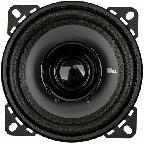 Колонки автомобильные ACV DRALL DR4 без решетки 100Вт 94дБ 3Ом 10см 4дюйм ком2кол широкополосные однополосные 223000₽
