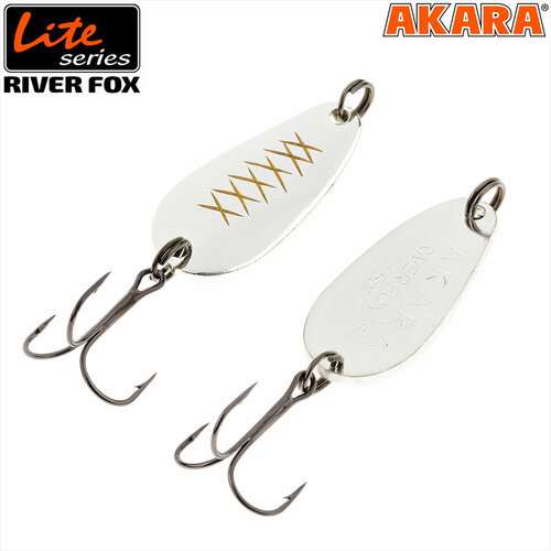 фото Блесна колебалка akara lite series river fox 25 2,5 гр. ab40
