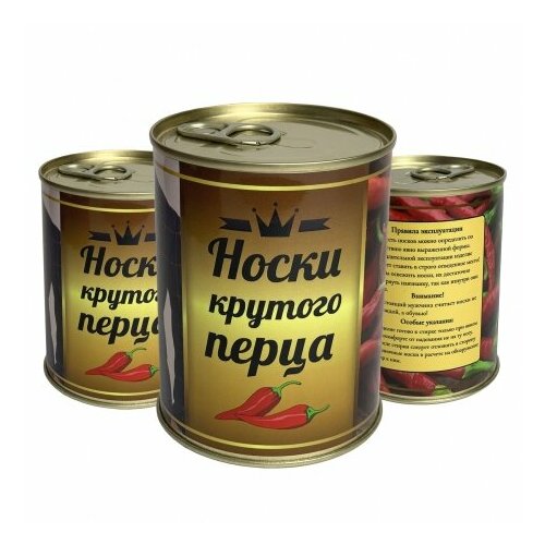 Мужские носки Крутого Перца в банке 399₽