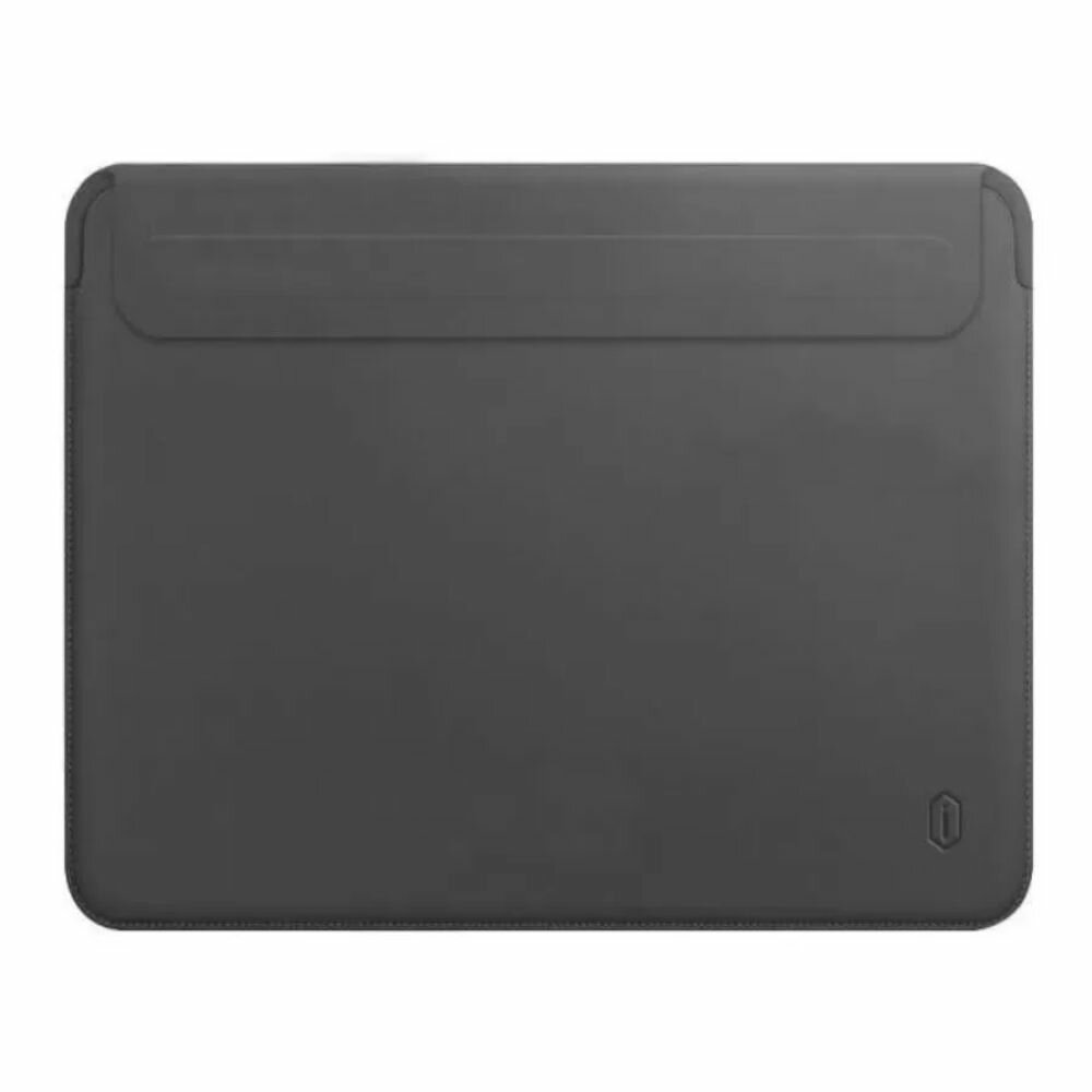 Чехол для ноутбука кожаный WiWU Skin Pro II на MacBook Pro 13 дюймов (2018-2021) - Серый