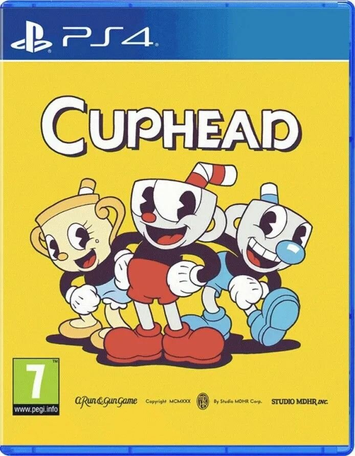 Игра на диске Cuphead (PS 4, PS 5, Русские субтитры)