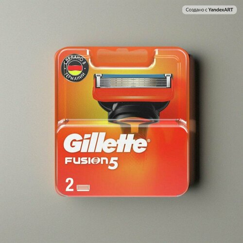 Gillette Fusion 5 Сменные Кассеты 2шт