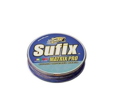 Sufix, Шнур Matrix Pro New, 100м, 0.35мм, многоцветный