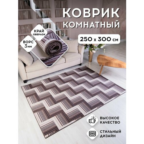 Коврик комнатный на пол 250х300