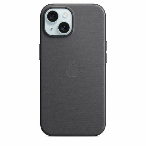 Чехол Apple iPhone 15 FineWoven Case MagSafe Black