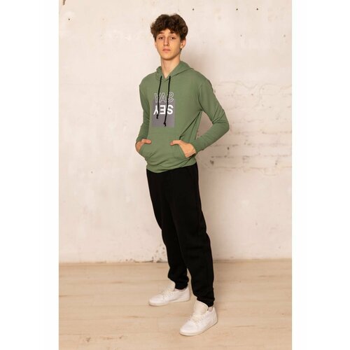 фото Худи blacksi, размер m, зеленый