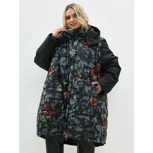 фото Куртка yaber, размер 62, серый