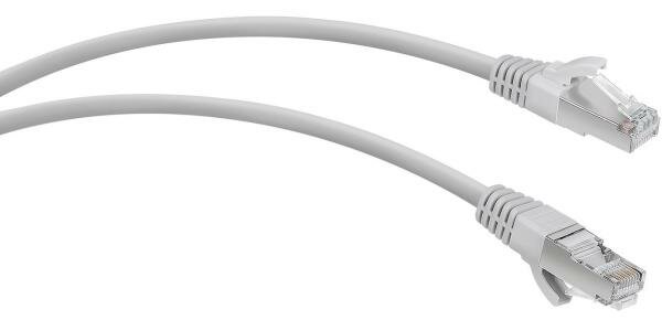 Патч-корд WRline WR-PC-RJ45-FTP-5E-1.5-GY F/UTP общий экран RJ-45 вил.-вилка RJ-45 кат.5E 1.5м серый LSZH (уп:1шт)