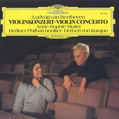 Виниловая пластинка Ludwig van Beethoven. Anne-Sophie Mutter, Berliner Philharmoniker, Herbert von Karajan. Violinkonzert (LP)