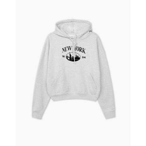 фото Худи gloria jeans, размер xs (38-40), серый