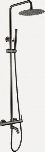 Изображение товара Душевая система с тропическим душем Grocenberg GB7099 Графит