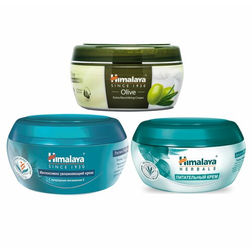 Набор кремов Himalaya Питательный 150 мл Интенсивно увлажняющий 150 мл Экстра Питательный 150 мл 729₽