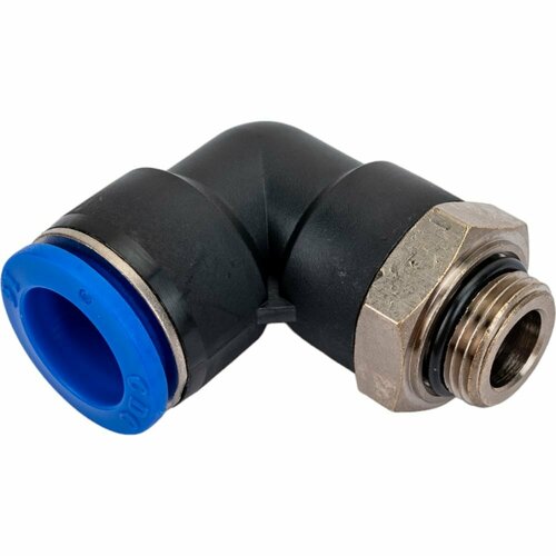 CDC Pneumatics Фитинг L-обр.16мм с наруж. мет. Резьбой G3/8 PL 16G03