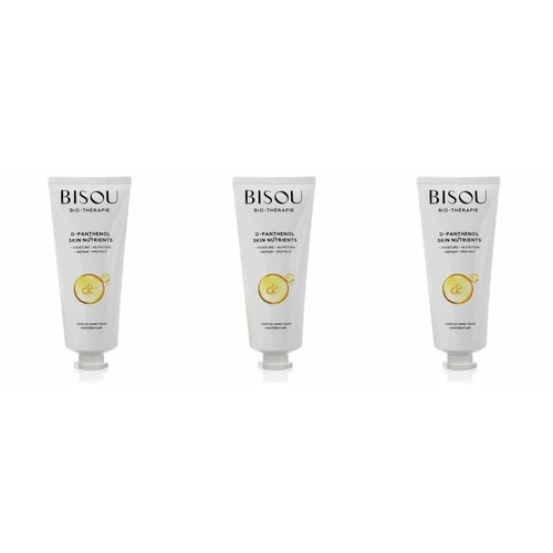 Bisou Крем для рук Комплексный D-Panthenol и Skin Nutrients, 60 мл - 3 шт