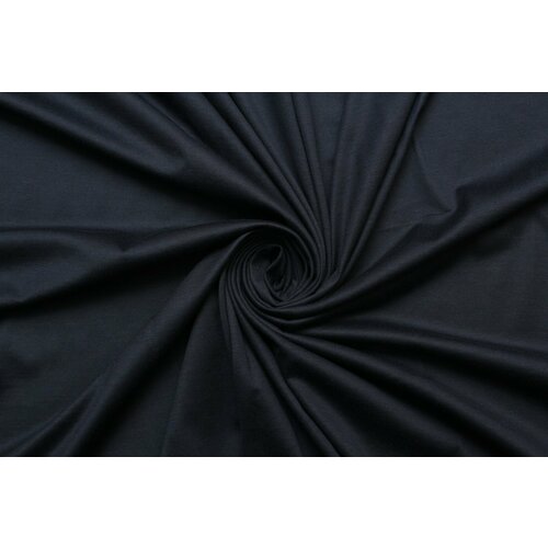 Ткань Трикотаж-стрейч сине-графитовый тёмный, ш172см, 0,5 м