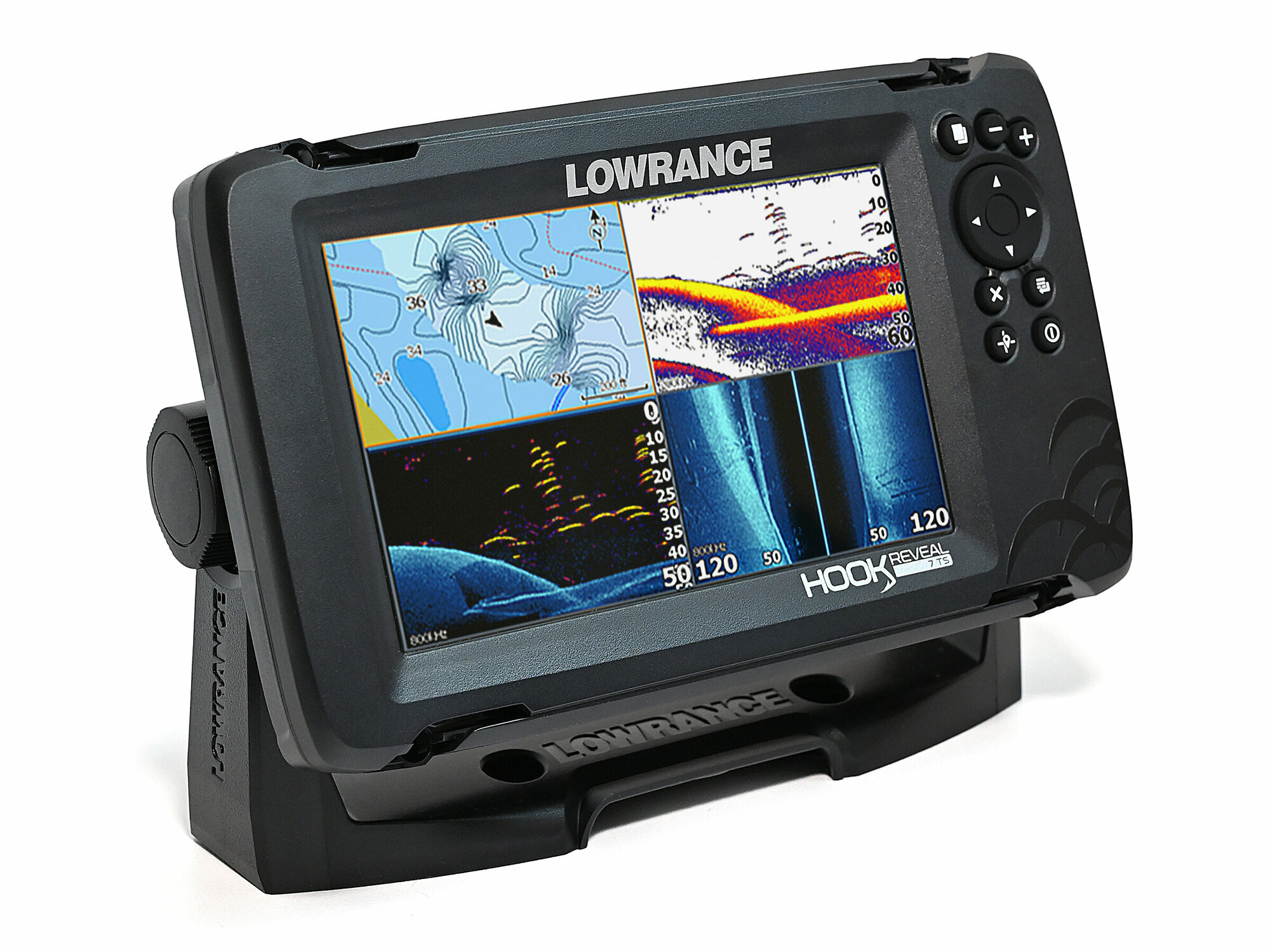 Картплоттер/Эхолот Lowrance HOOK REVEAL 7 TripleShot (ROW)