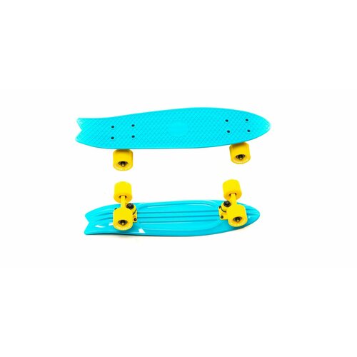 фото Скейтборд krostek 22" пластик pc22 #11 / blue / yelow