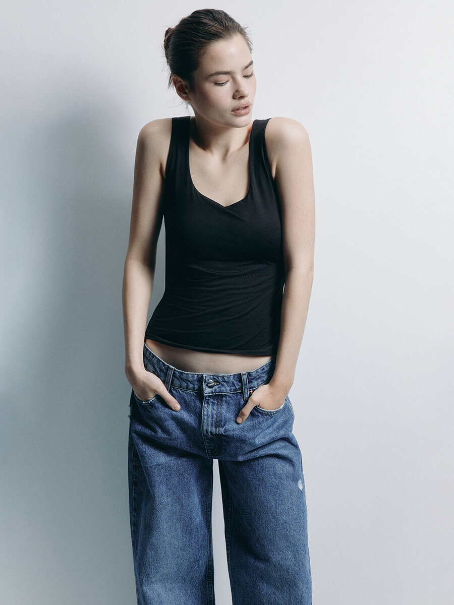 фото Блуза женская Befree SAMANTA10-50-M черный размер M