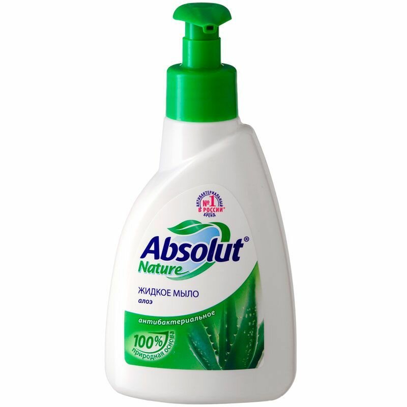 Absolut Мыло жидкое, NATURE FitoGuard Алоэ 250 гр