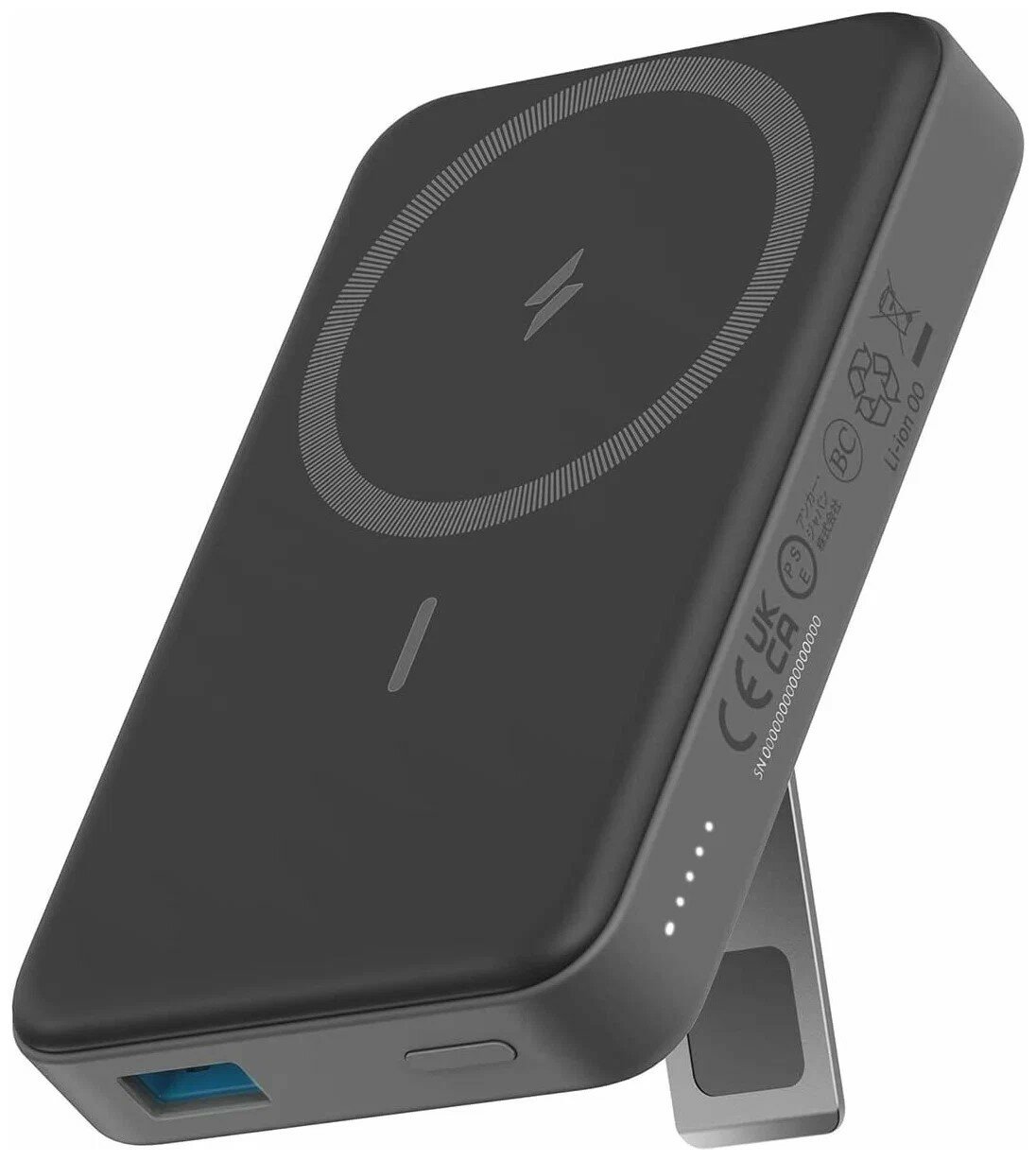 Внешний аккумулятор Anker Powercore Mag-Go Power Bank 10000 мАч (A6152611) черный