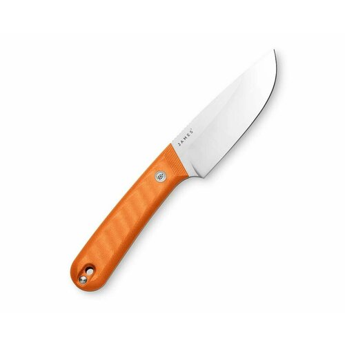 нож the james brand the ellis canary stainless aluminum serrated Нож The James Brand The Hell Gap, лезвие USA-made Crucible s35vn, рукоять G10, Orange