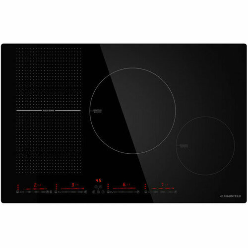 Встраиваемая индукционная варочная панель Maunfeld CVI804 SF-BK Lux 7663800₽