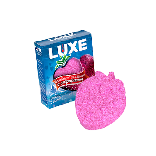 Бомбочка Luxe для ванны с сюрпризом (Клубничка)