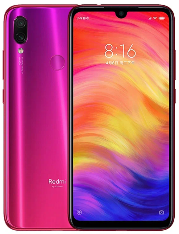 Смартфон Xiaomi Redmi Note 7 4/128 ГБ Global, 2 SIM, туманный красный