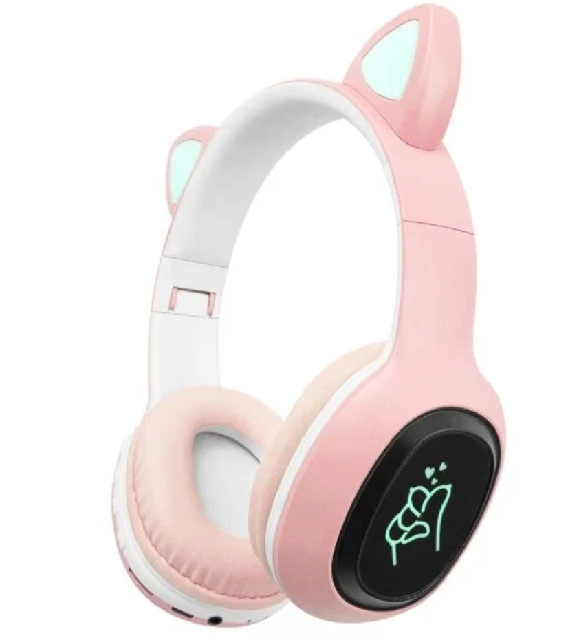 Наушники накладные Bluetooth Rombica Mysound BH-19 Pink (BH-N019)