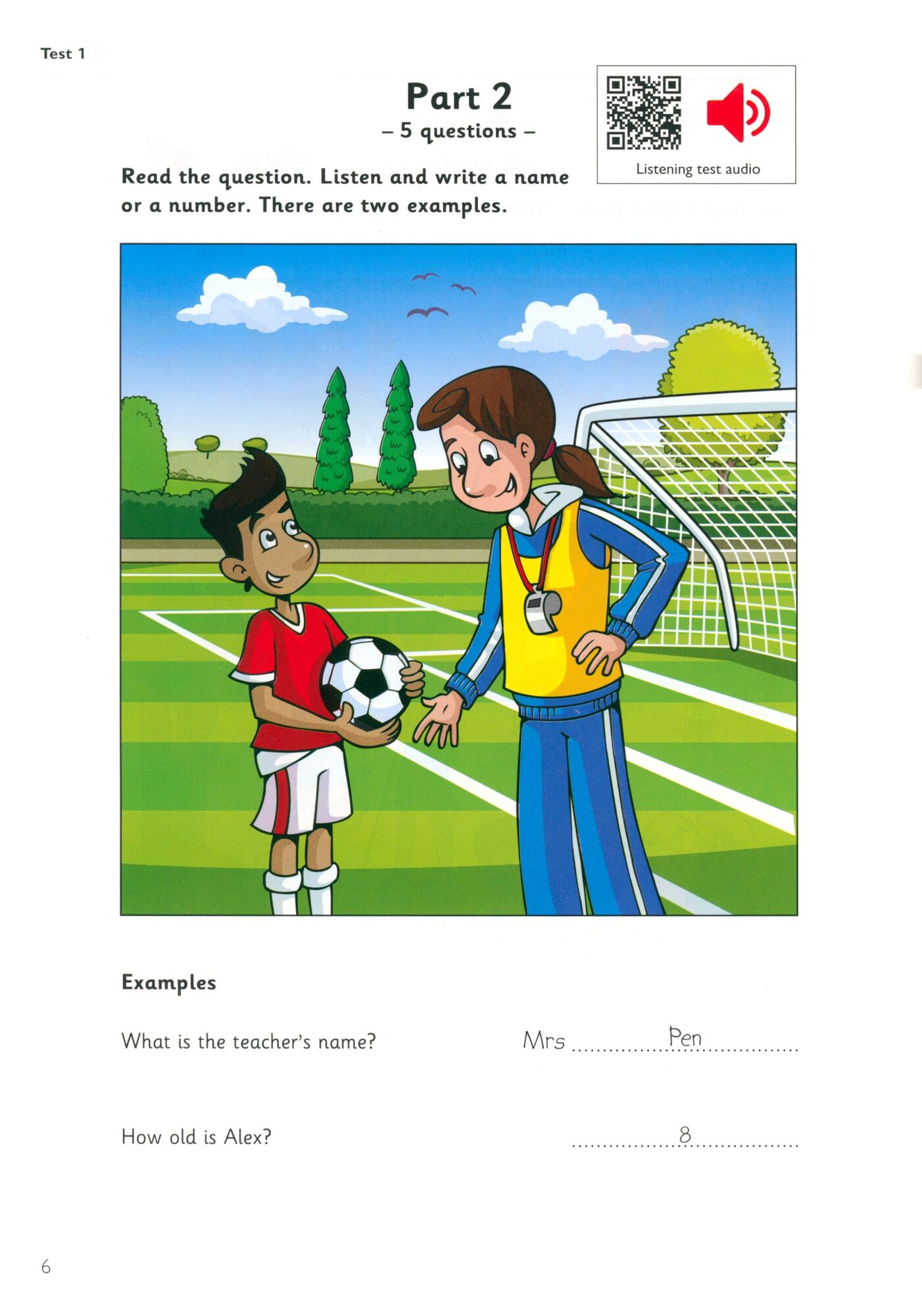 Pre A1 Starters 4 Student's Book with Answers with Audio with Resource Bank, тесты для подготовки к экзамену по английскому языку - фото №7