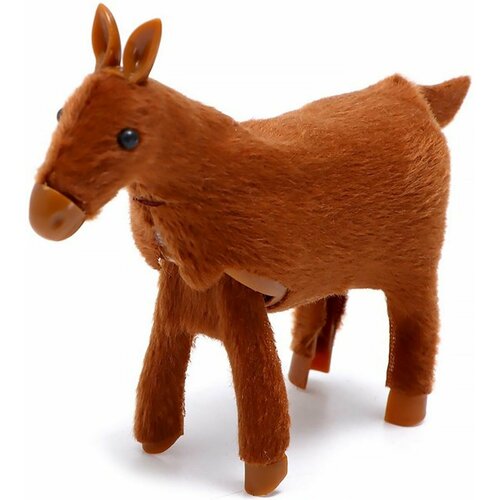 Заводная подвижная игрушка Ослик для детей двигающаяся фигурка с механизмом 257₽