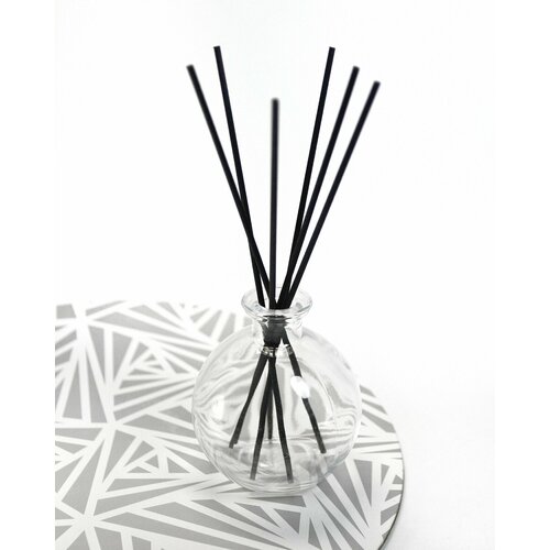 Бутылочка для диффузора - Шарик - 10 см, 220 мл, стекло