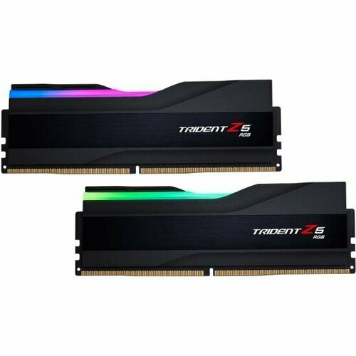 Оперативная память 48GB 2x24GB GSKILL TRIDENT Z5 RGB F5-7600J3848F24GX2-TZ5RK DDR5 7600MHz CL38 38-48-48-121 135V Black 3326700₽