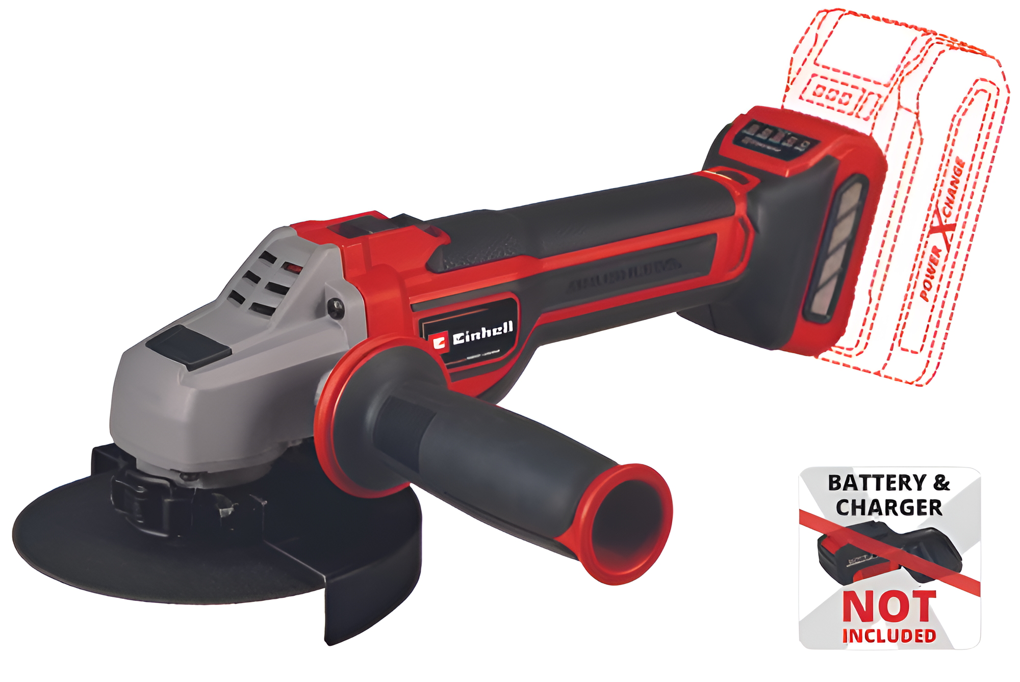 фото Аккумуляторная угловая шлифовальная машина Einhell TP-AG 18/125 CE Q Li (Без АКБ и ЗУ)