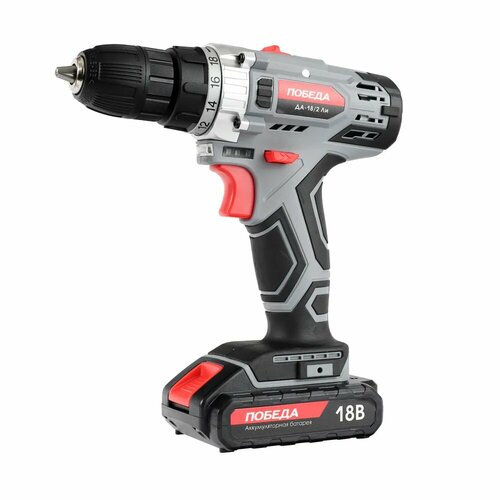 Дрель-шуруповерт аккумуляторная ДА-182 Ли 13230₽