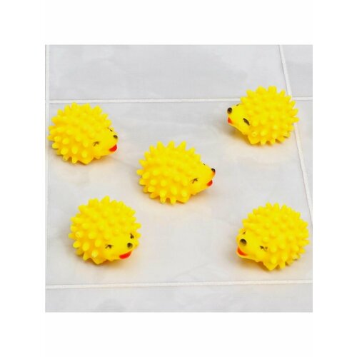 Набор игрушек для игры в ванне Ёжик 5шт с пищалкой 419₽