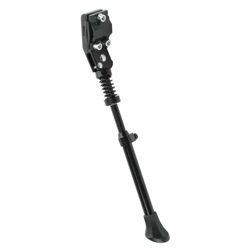 Подножка 20'-28' FSDA-616-04 задняя, крепл. на 1 перо вилки, телескопическая, алюмин. черн./390085