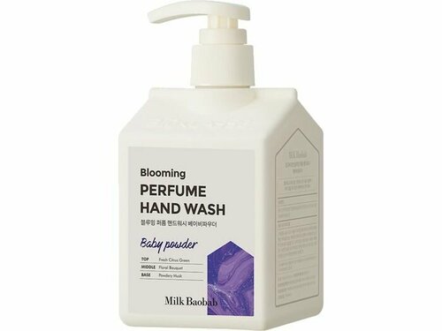 Гель-пенка для рук очищающий Milk Baobab Hand Wash Baby Powder