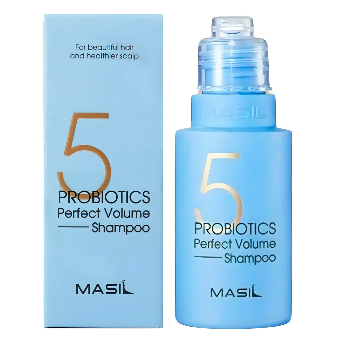 Masil Шампунь для объёма волос с пробиотиками / 5 Probiotics Perpect Volume Shampoo, 50 мл