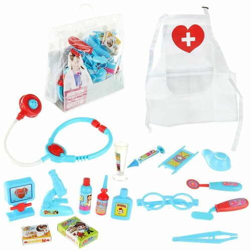 Набор игровой детский Маленький доктор в сумке Veld Co Набор для сюжетной игры 732₽