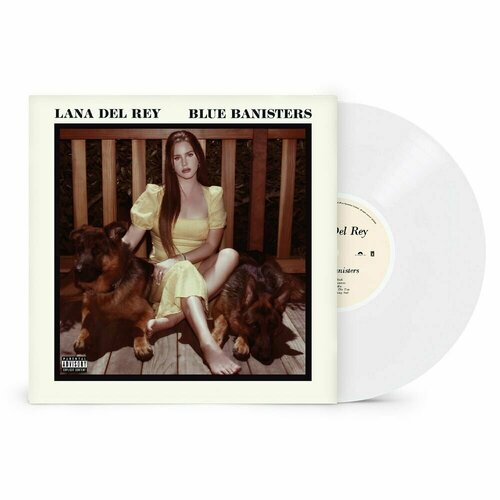 0602438590148 виниловая пластинка del rey lana blue banisters Lana Del Rey - Blue Banisters (White Limited) Белая Виниловая Пластинка