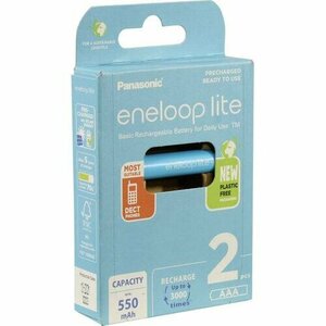Аккумулятор Panasonic Eneloop Lite BK-4LCCE/2BE
