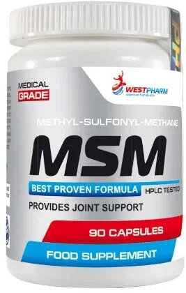 WESTPHARM MSM 200mg (90капс)