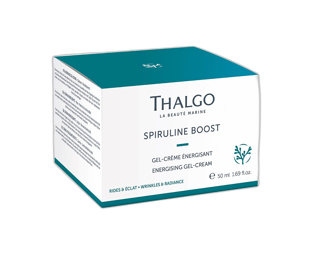 Thalgo Spiruline Boost Энергизирующий гель-крем для лица сияния и коррекции морщин 50 мл 1 шт