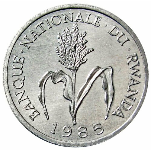 1 франк 1985 Руанда , UNC цёлльнер франк leonardo