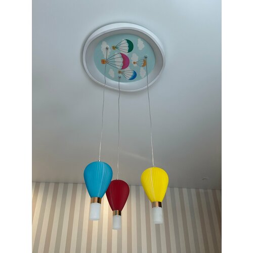 Люстра детская воздушные шары (подвесной светильник)
