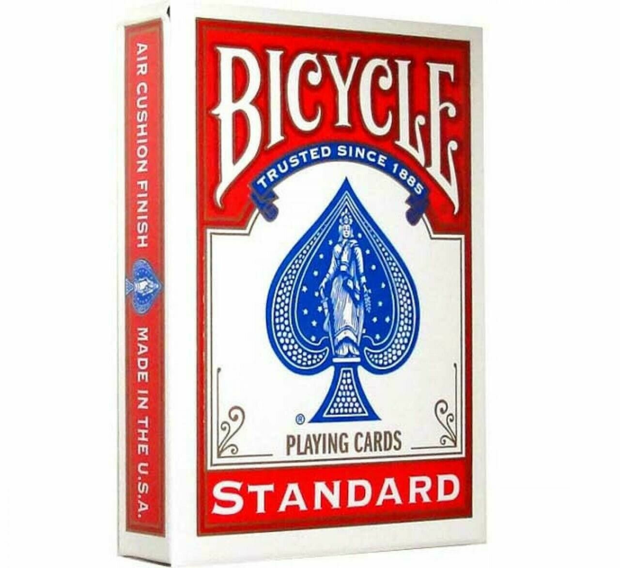 Игральные карты Bicycle Standard пластиковые красные