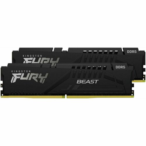 Память Kingston DDR5 DIMM 16Gb 2x8Gb PC5-48000 6000MHz Fury Beast Black EXPO CL36 KF560C36BBEK2-16 1411000₽